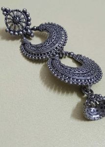 Oxidized Silver earrings combo