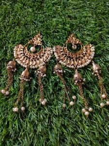 Beautiful Long Partywear Earrings
