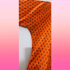 Orange Kurti / Tunic