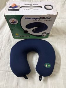 Vibrating U Shape Neck Massage Travel Pillow