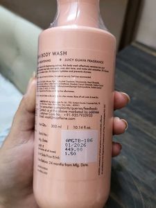 mCaffeine Guava Tini De-Tan Body Wash