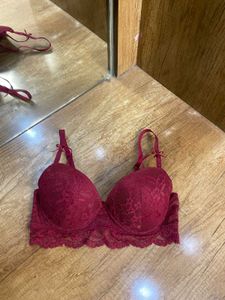 Lace red Bra