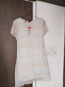 Chic Plaid Mini Dress