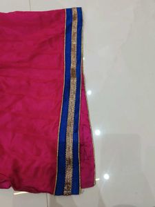 Beautiful Pink Ethnic Skirt with Embroidery