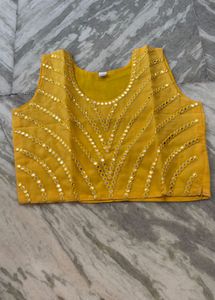 Yellow Embellished Lehenga Set
