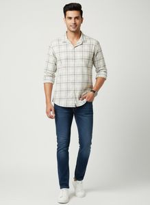 Hatcher's Classic Plaid Men's Casual Shirt