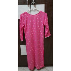 Pretty Pink Printed Kurta💗