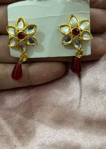 Flower Design Earrings