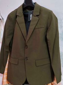 Men's Brown single Blazer