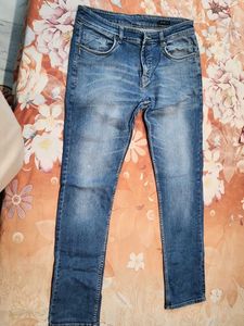Men's Blue Slim Fit Jeans
