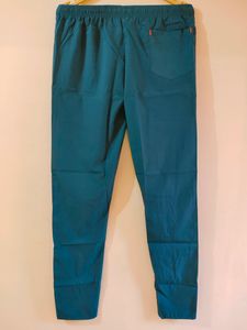 Women's Pack of 1 Blue Solid Trackpants |Activewear| Gymwear|Sportswear| Active Bottomwear