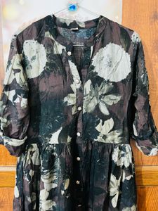 Floral  Tiered Midi Dress worn once