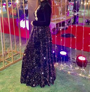 Full Sequins Sparkle Lehenga Skirt