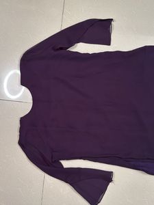 Elegant Purple Kurta Set with Dupatta