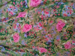 Beautiful Floral Print Lehenga Choli Set