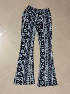 Paisley Print Flared Pants( never used)