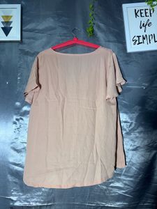 SHEIN Chic V-Neck Short Sleeve Top