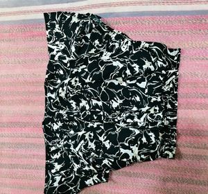 Black &amp; White casual top