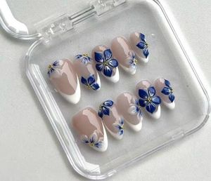 Floral Press-On Nails
