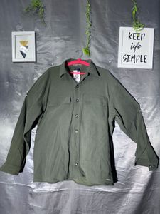Men's Olive Green Casual Adcenture shirt