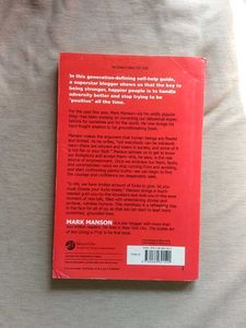 The Subtle Art of Not Giving a F*ck by Mark Manson