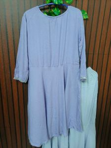 Lavender Kurta and Palazzo Set