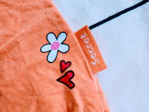 Cute Bee Print Pajama Shorts