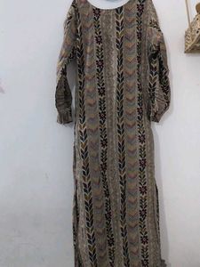 Multicolored Kurta with Tassel Detail