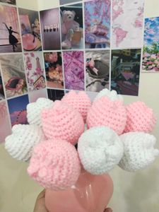 Set of 10 Crochet Tulips 🌷