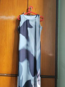 sleeveless body corn dress