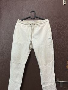 Men's Jack & Jones Cream Cargo Pants