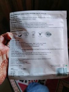 Bio collagen Face Mask