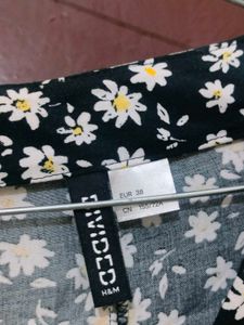 Floral Print Skirt