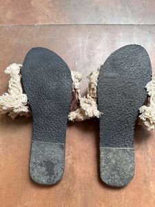 Imported Boho-Chic Shell Slip-Ons