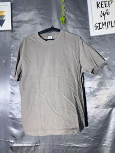 ZARA Basic Grey T-Shirt