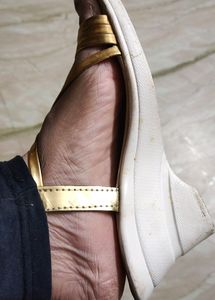 Women Golden Heels