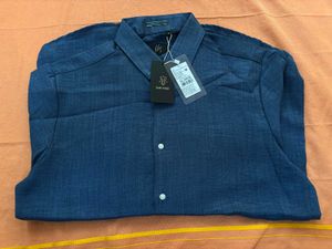 Men's Blue Casual Shirt