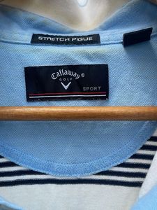 Callaway Striped Polo Shirt