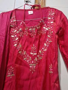 Beautiful Pink Kurta Set with Dupatta