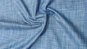 Blue Textured Cotton Dress Material (3meter)240rs