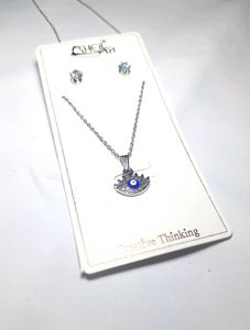 Evil Eye Necklace set