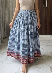 Bohemian Print Maxi Skirt