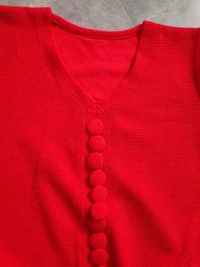 Vibrant Orange Gown dress for women
