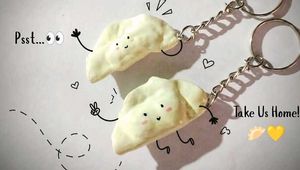 Combo of 2 momo keychains 🥟