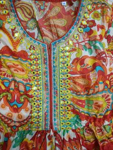 Ethnic Motifs Printed Anarkali