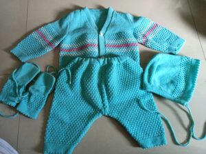 Adorable Knitted Baby Set