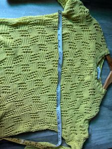 Lime Green Knit Sweater