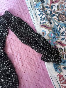 black super stretchable, length adjusting bodycon