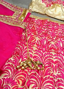 Women Wedding Net Lehenga Choli