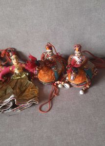 Rajasthani folk puppets show pieces